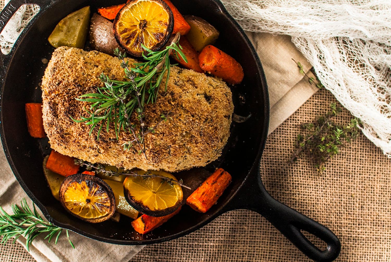 Citrus Crusted Pork Loin