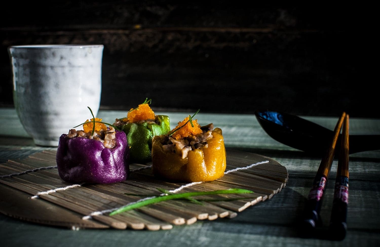 Paleo Rainbow Siu Mai